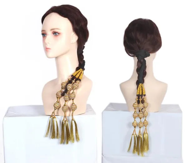 Golden_Hair_Parranda_30-Inch_Long_Traditional_Mirror_Zari_Braid/Choti_Elegant_Punjabi_Choti_For_Perfect_For_Cultural_Festive_&_Bridal_Hairstyles_(Golden)_For_Women