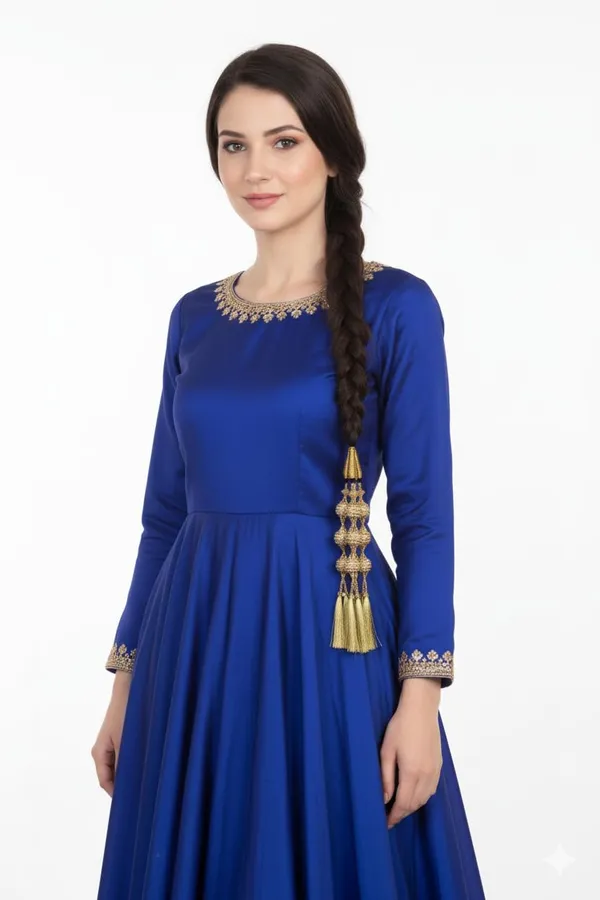 Golden_Hair_Parranda_30-Inch_Long_Traditional_Mirror_Zari_Braid/Choti_Elegant_Punjabi_Choti_For_Perfect_For_Cultural_Festive_&_Bridal_Hairstyles_(Golden)_For_Women
