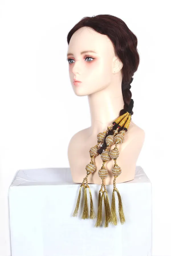 Golden_Hair_Parranda_30-Inch_Long_Traditional_Mirror_Zari_Braid/Choti_Elegant_Punjabi_Choti_For_Perfect_For_Cultural_Festive_&_Bridal_Hairstyles_(Golden)_For_Women