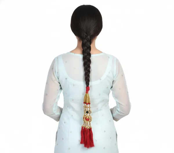 Red_Hair_Parranda_30-Inch_Long_Traditional_Mirror_Zari_Braid/Choti_Elegant_Punjabi_Choti_For_Perfect_For_Cultural_Festive_&_Bridal_Hairstyles_For_Women