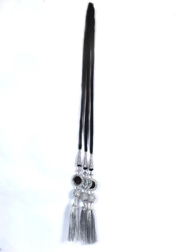 Silver_Plan_Hair_Parranda_30-Inch_Long_Traditional_Mirror_Zari_Braid/Choti_Elegant_Punjabi_Choti_For_Perfect_For_Cultural_Festive_&_Bridal_Hairstyles_For_Women