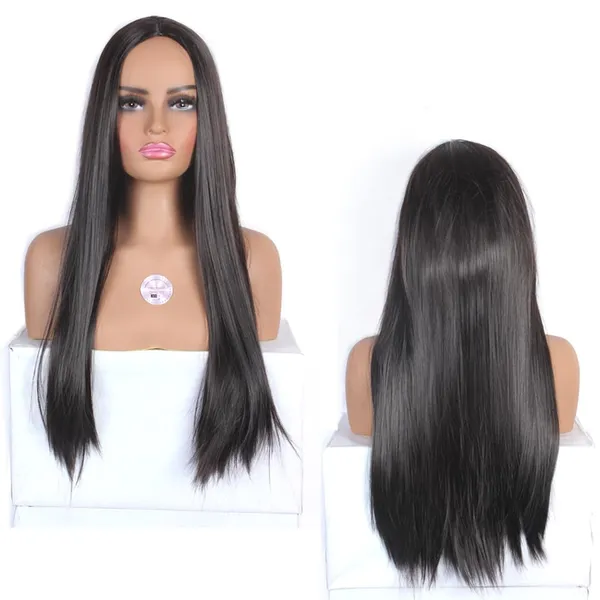 Dark_Brown_Straight_For_28-Inch_Shiny_Synthetic_Long_Wig_With_Natural_Centre_Part_Soft_&_Silky_Texture_Hair_Wig_For_Women
