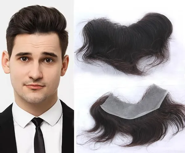 Brown_Frontline_Frontal_Hair_Patch_Human_Hair_With_Pu_Base_Front_Line_Hair_Patch_For_Invisible_Frontal_Hairpiece_For_Seamless_Hairline_Coverage_(_B-(18X5)_L-14_Cm)_For_Men