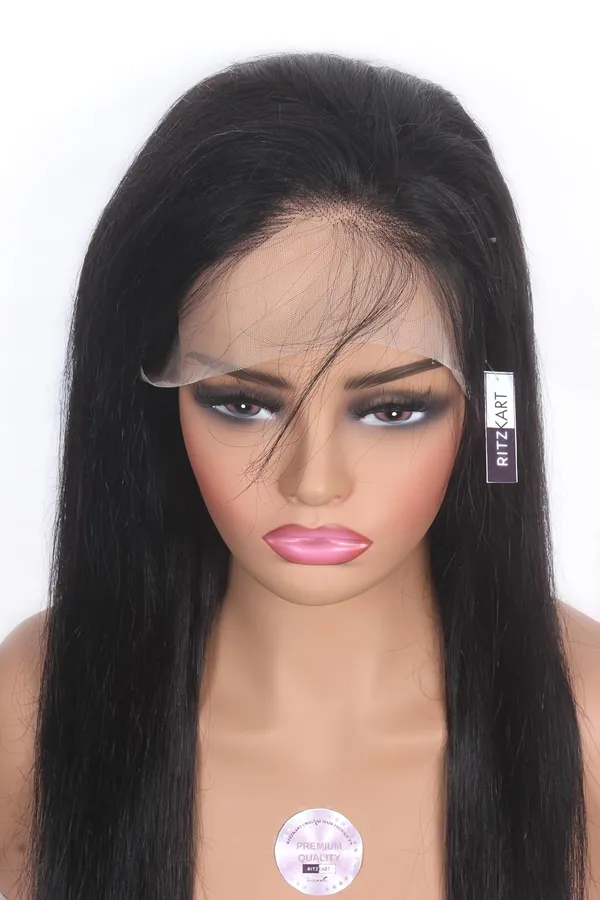 Black_Hair_Wig_Natural_Skin_Remi_Human_Hair_Glueless_Hair_Wig_With_Front_Lace_Design_Lace_13X4_Inch_(_32_Inch_Straight)_For_Women