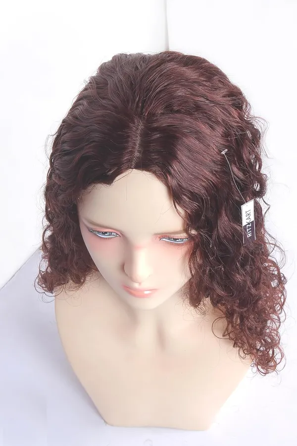 Brown_Hair_Topper_Human_Hair_Natural_Silk_Base_Remy_Hair_Clip-On_Topper_With_Soft_Curly_Texture_14X13_Cm_Base_For_Volume_&_Coverage_Lightweight_&_Comfortable_Wear_(18_Inch)_For_Women