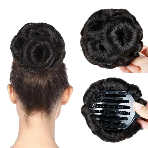 Synthetic_Hair_Bun_Claw_Clip