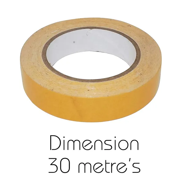 Yellow_Double_Sided_Transparent_Tape_For_Attach_Hair_Patch/Wig_(30_Meters)_For_Women
