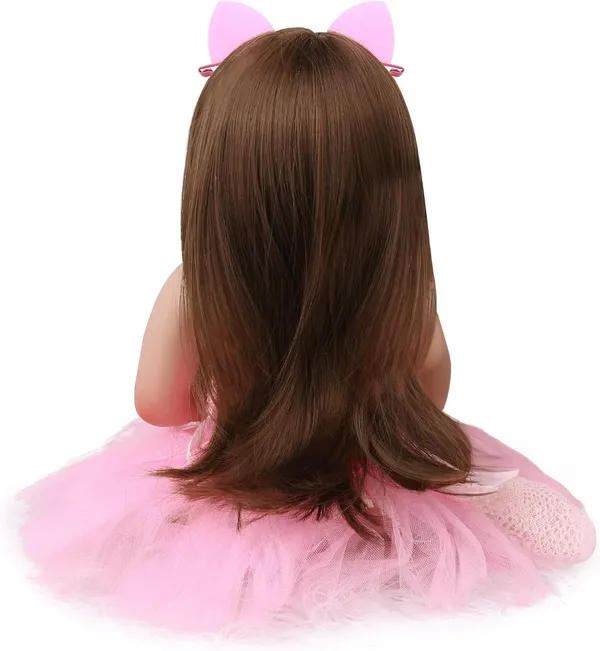 Pink_Newborn_Baby_Girl_Doll_Realistic_18-Inch_Full_Body_Soft_Silicone_Material_Lifelike_Reborn_Infant_With_Hand-Painted_Details_Rooted_Hair_And_Adorable_Toy_Accessory_For_Collectors_Or_Gift_Giving_For_Women