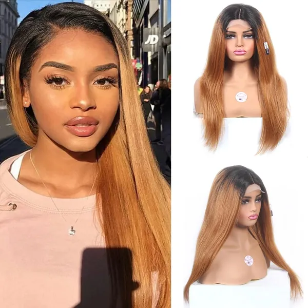 Golden_Brown_Front_Lace_Wig_Elegant_4X4_Lace_Closure_Wig_Natural_Human_Hair24-26_Inch_Length_Center_Part_Style_Premium_Front_Lace_Wig_For_Effortless_Ethnic_&_Modern_Looks_For_Women