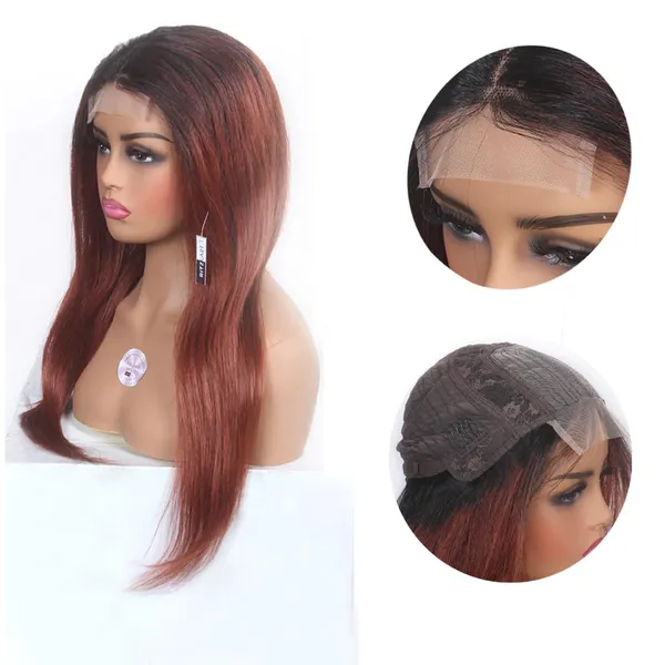 Reddish_Brown_Front_Lace_Wig_Elegant_4X4_Lace_Closure_Wig_Natural_Human_Hair_24-26_Inch_Length_Center_Part_Style_Premium_Front_Lace_Wig_For_Effortless_Ethnic_&_Modern_Looks_For_Women