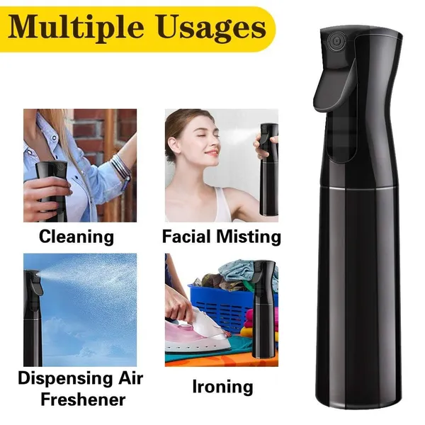 Black_Spray_Continuous_Bottle_300Ml_80%_Longer_Continuous_Mist_For_Makeup_Plant_Care_Cleansers_And_Fitness_Use_Leak-Proof_Airless_Design_With_Prolonged_Even_Spray_Performance_For_Women