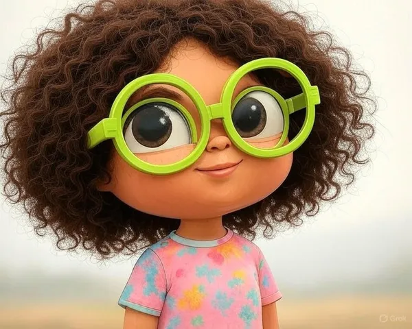 Brown_Wig_Synthetic_Fiber_Matarial_Curly_Bob_Wig_With_Green_Funky_Goggles_8_Inch_Hair_Length_Soft_&_Lightweight_Adjustable_Elastic_Cap_(22-Inch)_Cute_&_Comfortable_Fit_For_Small_Head_Fun_&_Stylish_Costume_Wig_For_Women