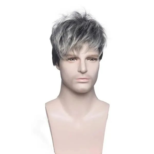 Men's_Two-Tone_Synthetic_Hair_Wig