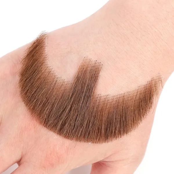 Brown_Artificial_Beard_Human_Hair_Full_Hand-Tied_Fake_Beard_With_Invisible_Lace_For_Acting_Modeling_Makeup_Party_&_Shooting_(Includes_1_Beard_Tape)_For_Men