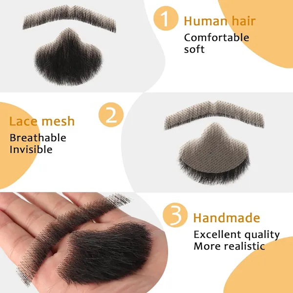Black_Artificial_Beard_Human_Hair_Full_Hand-Tied_Fake_Beard_With_Invisible_Lace_For_Acting_Modeling_Makeup_Party_&_Shooting_(Includes_1_Beard_Tape)_(6Nobeard_)_For_Men
