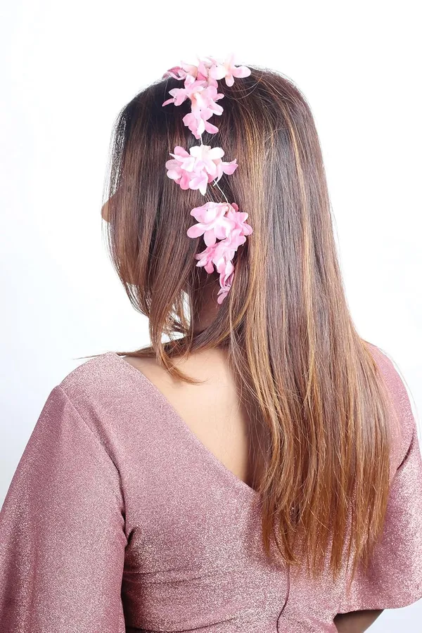 Dark_Pink_Artificial_Flowers_Hair_Accessory_38_Inch_Garland_String_Long_Realistic_Floral_Vine_For_Bridal_Hair_Styling_Wedding_&_Festive_Decoration_Mandap_Backdrop_Stage_Decor_Home_Decoration_(Dark_Pink)_For_Women