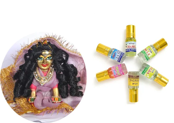 Black_Radha_Krishna_Hair_Wig_Curly_Handmade_No._1_To_5_Fancy_Wig_For_Radha_Krishna_Murti_Yugal_Jodi_6_9_12_Inch_Compatible_With_Mukut_Free_Seva_Ittar_Worth_(No.5)_For_Women