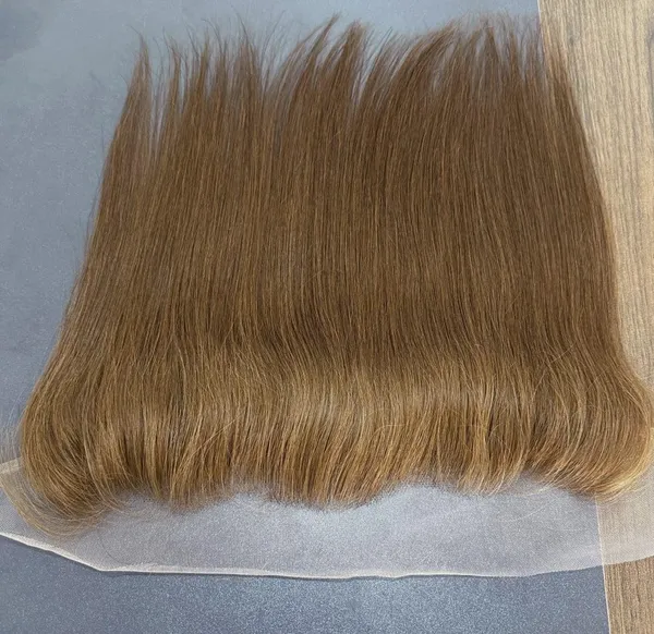 Light_Brown_Front_Hairline_Topper_With_Hd_Transparent_Lace_Frontal_20_Inch_Human_Hair_Forehead_Coverage_Topper_For_No_Clips_Invisible_Wire_Natural_Hair_Patch_(Light_13X2)_For_Women