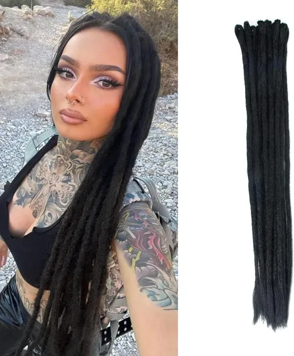 Black_36_Inch_Dreadlock_Extensions_Strands_Of_Natural_Soft_Long_Dreads_Handmade_Loc_Extensions_Durable_&_Lightweight_Hairpieces_For_A_Stylish_Look_Synthetic_Dread_Extensions_For_Women