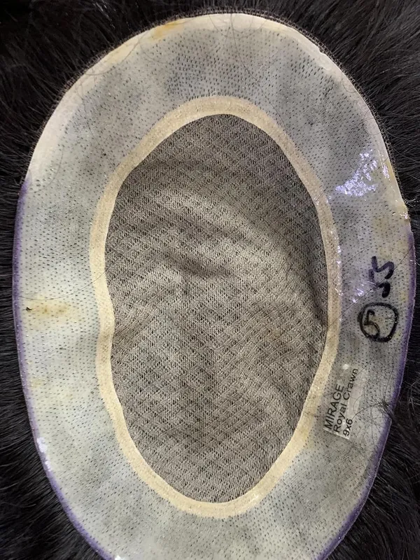 Black_Hair_Patch_Double_Layer_Mirage_100%_Remy_Human_Hair_Toupee_Natural_Match_Ready-To-Wear_(Old_Stock_Clearance_Same_Product_Guaranteed)_(Mirage9X6)_For_Women