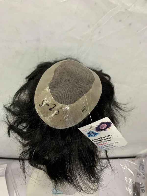 Black_Hair_Patch_Regular_Mono_Base_100%_Remy_Human_Hair_Toupee_Natural_Match_Ready-To-Wear_(Old_Stock_Clearance_Same_Product_Guaranteed)_(_7X5(2))_For_Women