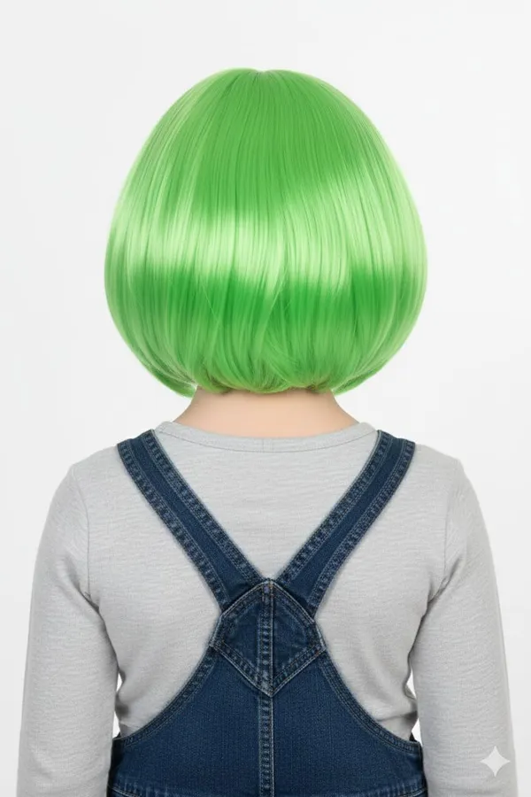 Green_Wig_12_Inch_Short_Straight_Synthetic_Hair_Parrot_Green_Shiny_Fancy_Dress_Wig_For_Children_Easy_Wear_&_Remove_Soft_Hair_Wig_With_2022_Inch_Adjustable_Cap_For_Women