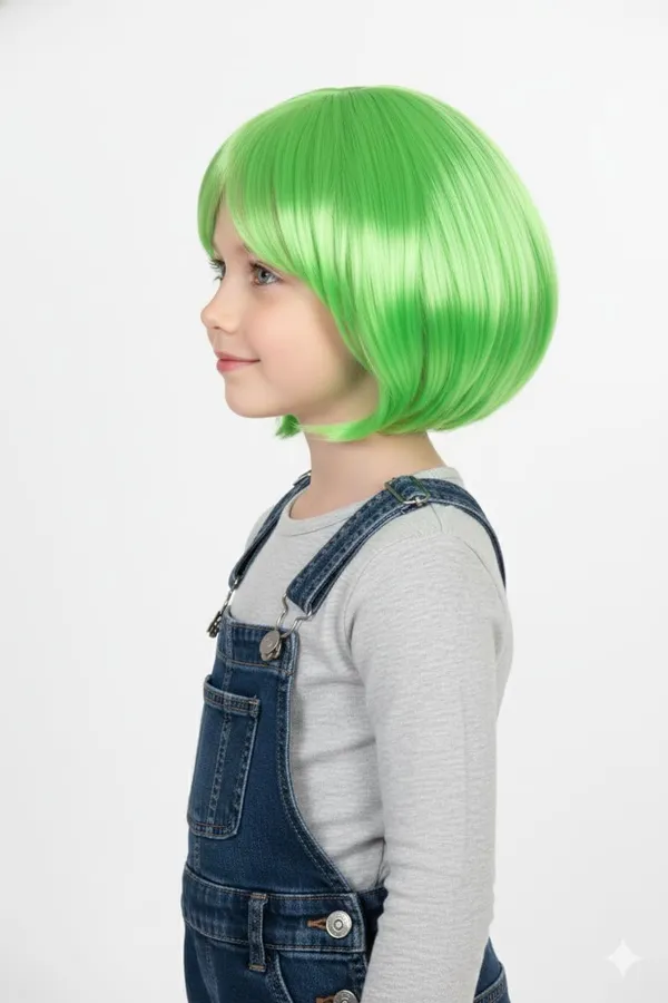 Green_Wig_12_Inch_Short_Straight_Synthetic_Hair_Parrot_Green_Shiny_Fancy_Dress_Wig_For_Children_Easy_Wear_&_Remove_Soft_Hair_Wig_With_2022_Inch_Adjustable_Cap_For_Women