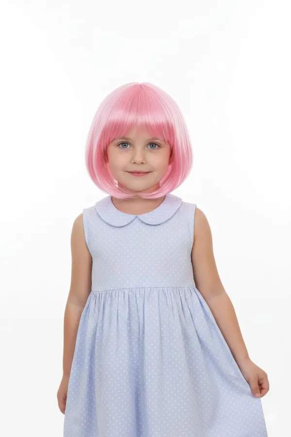Pink_Wig_Straight_Synthetic_Hair_Short_10_Inch_Fancy_Shiny_Full_Head_Wig_Easy_To_Wear_&_Remove_Party_Wig_Cap_1618_Inch_For_Women