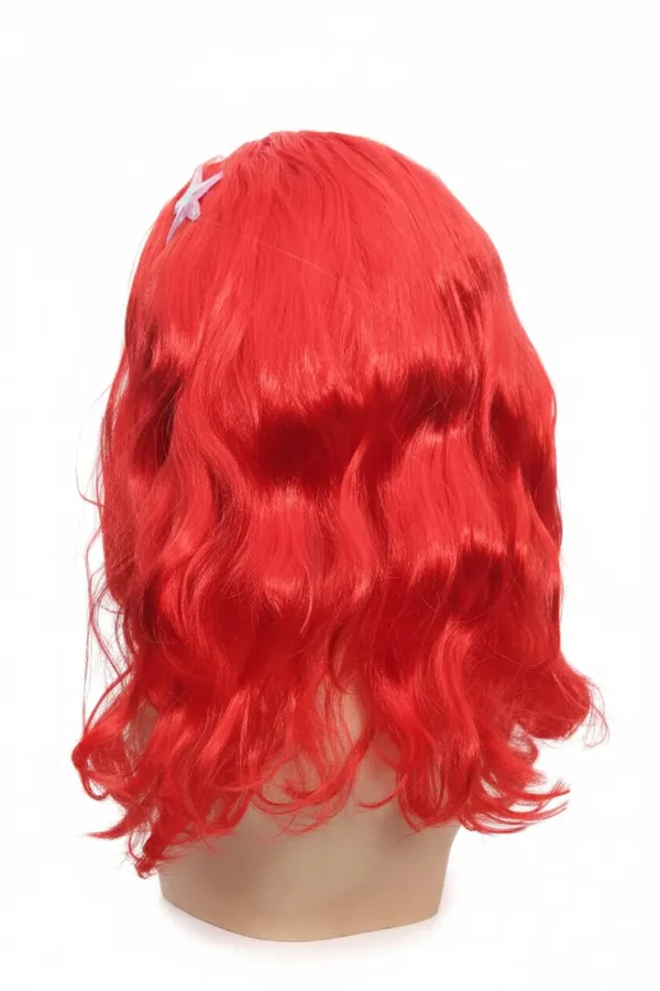 Red_Wig_18_Inch_Shiny_Synthetic_Wavy_Hair_Wig_With_Star_Sticker_Cap_1618_Inch_Hair_With_Center_Part_Design_Wigs_For_Kid_For_Women