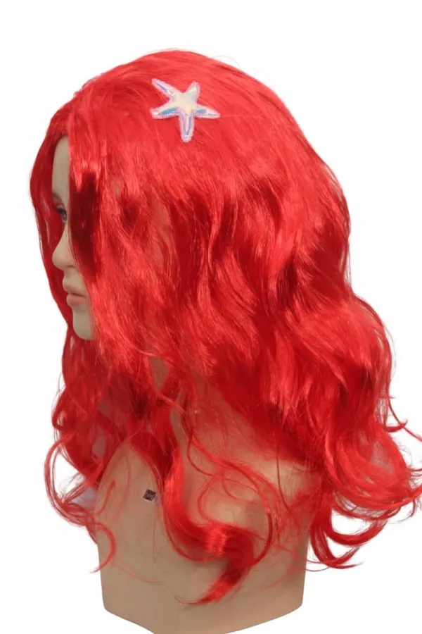 Red_Wig_18_Inch_Shiny_Synthetic_Wavy_Hair_Wig_With_Star_Sticker_Cap_1618_Inch_Hair_With_Center_Part_Design_Wigs_For_Kid_For_Women