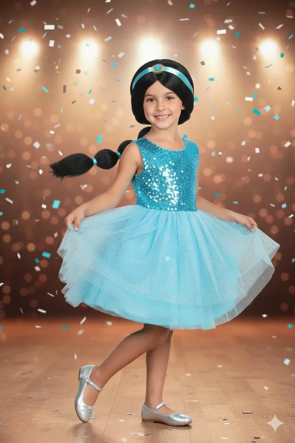 Black_Wig_Long_Braid_Princess_Themed_Fancy_Dress_Wig_With_Blue_Satin_Headband_&_Jewel_Soft_Long_For_22_Inch_Synthetic_Hair_Party_&_Dress-Up_For_Women