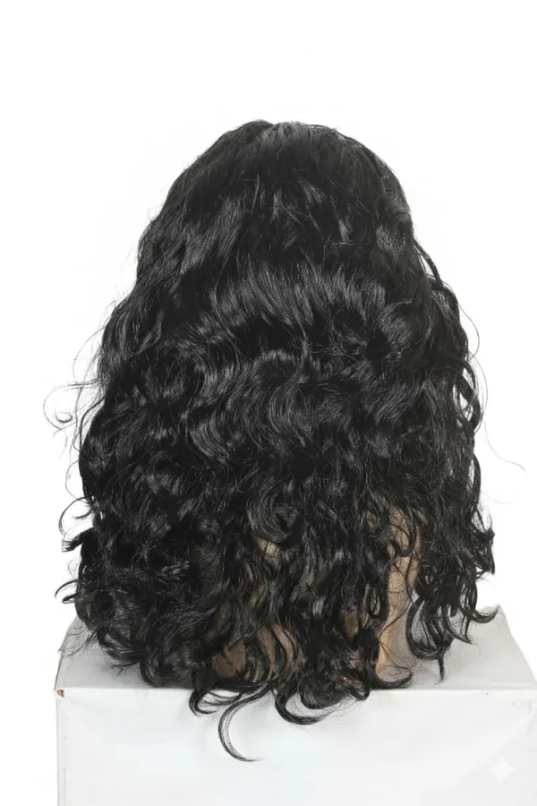 Black_Wig_Fluffy_Synthetic_Hair_20_Inch_Long_Shiny_Wig_Adjustable_Cap_16_Inch_Easy_To_Wear_&_Remove_Perfect_For_Shoot_Functions_Fashion_Shows_&_Casual_Use_For_Women