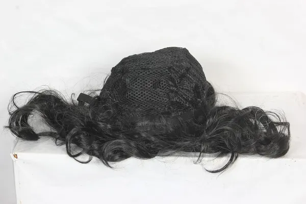 Black_Wig_Synthetic_10_Inch_Soft_Curly_Full_Head_Wig_With_Front_Bangs_Natural_Look_Lightweight_Bob_Wig_With_Adjustable_Cap_Fancy_Dress_Drama_Photoshoots_&_Parties_For_Gilrs