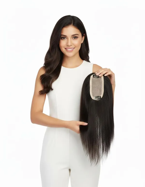 Women's_Human_Hair_Topper_with_Clips