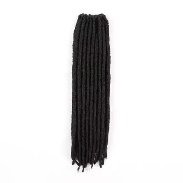 1Black_Faux_Locs_Dreadlock_Extensions_18_Inch_Strands_Synthetic_Soft_Pre-Looped_Crochet_Locs_Thick_Micro_Loc_Braids_Hair_Extensions_For_Easy_Install_Straight_(Pack_Of_18)_For_Women