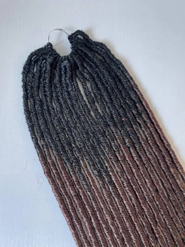 Brown_Faux_Locs_Dreadlock_Extensions_18_Inch_Strands_Synthetic_Soft_Pre-Looped_Crochet_Locs_Thick_Micro_Loc_Braids_Hair_Extensions_(Pack_Of_18)_For_Women