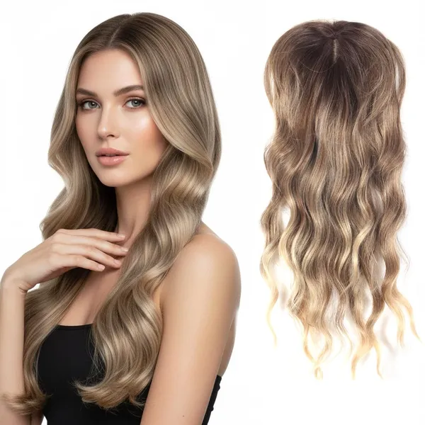 Women's_Wavy_Curly_Clip-On_Hair_Topper