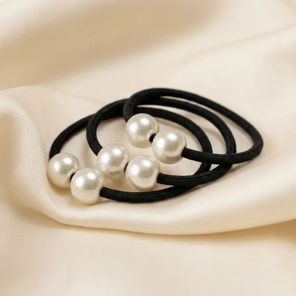 Black_Rubber_Bands_Soft_No-Damage_Elastic_Hair_Bands_&_Gentle_Ponytail_Holders_For_Thick_&_Thin_Hair_Stretchable_Tangle-Free_Hair_Ties_For_Daily_Use_Office_School_&_Gym_For_Women__(Set_of_10_Pcs)