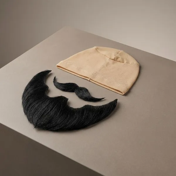 Black_Full_Hand-Tied_Human_Hair_False_Beard_For_Men