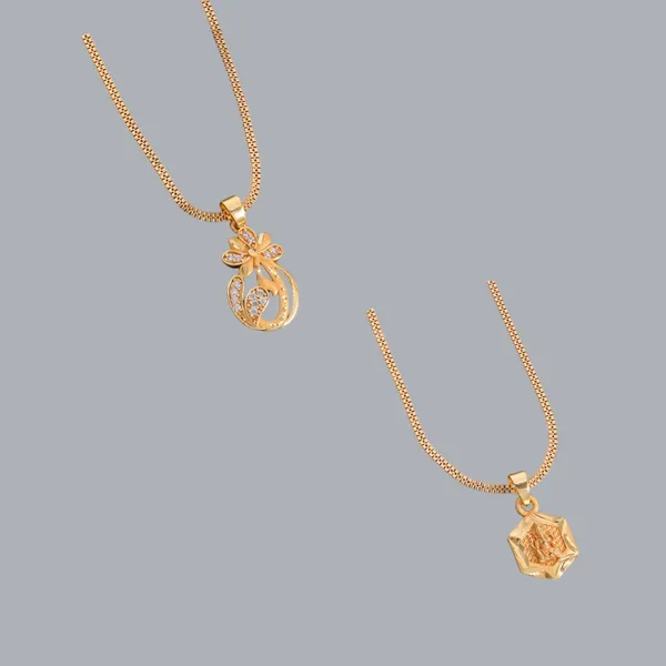 Golden_Brass_Gold_Plated_Pendant_Chain_For_Women