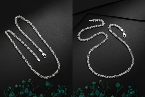 White_Brass_Real_Silver_Plated_Chain_For_Women_&_Girls_(Pack_Of_2)