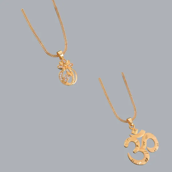 Golden_Brass_Gold_Plated_Pendant_Chain_For_Women