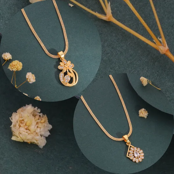 Golden_Brass_Gold_Plated_Pendant_Chain_For_Women