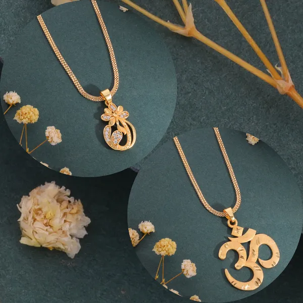 Golden_Brass_Gold_Plated_Pendant_Chain_For_Women