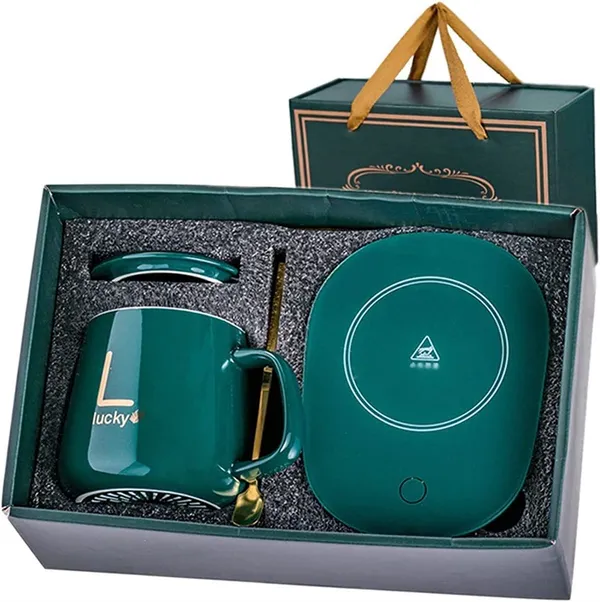 Electric_Mug_Warmer_with_Ceramic_Coffee_Mug_Set_|_Smart_Thermostatic_Cup_Warmer_Pad_|_Auto_Temperature_Control_Heating_Plate_|_Office_Desk_Tea_Coffee_Heater_with_Lid_&_Spoon_(Green)