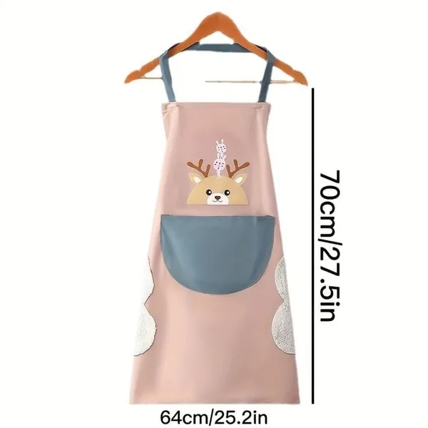 Multicolor_Polyfiber_Cloth_Cute_Kitchen_Apron