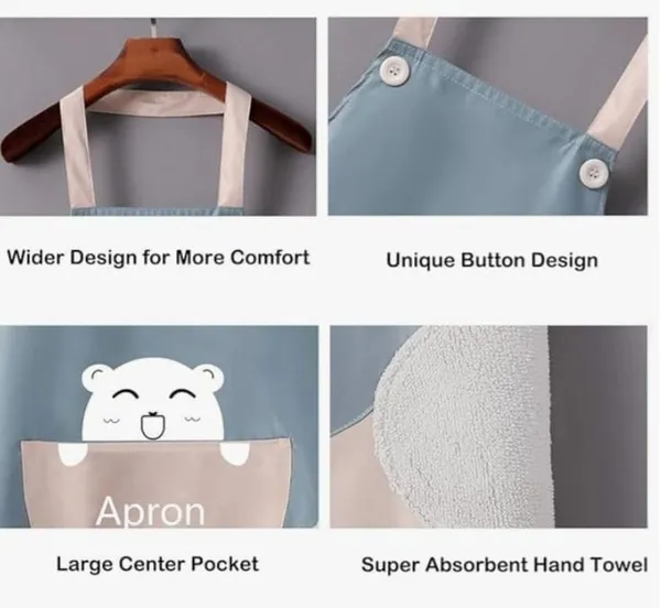 Multicolor_Polyfiber_Cloth_Cute_Kitchen_Apron