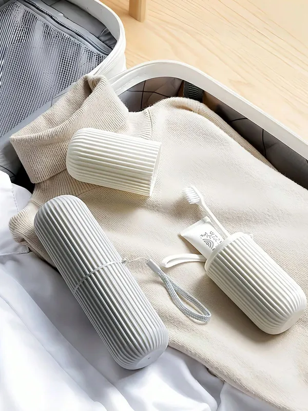 Multicolor_Portable_Toothbrush_Holder_Case_With_Lid_|_Travel_Toothpaste_Storage_Box_|_Waterproof_Bathroom_Organizer_|_Multi-Purpose_Travel_Container_(Pack_Of_2_)