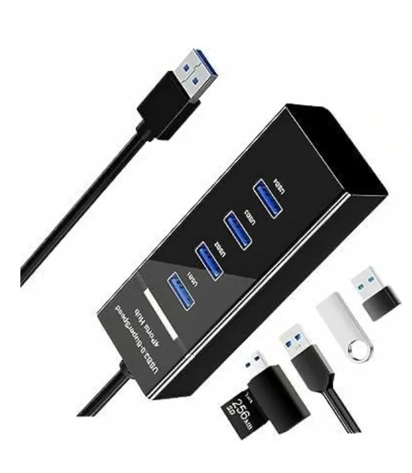 Usb_3.0_Hub_With_4_Ports,_Super_Speed_Data_Transfer,_Black