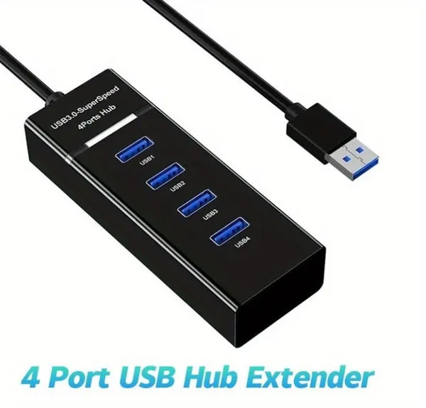 Usb_3.0_Hub_With_4_Ports,_Super_Speed_Data_Transfer,_Black